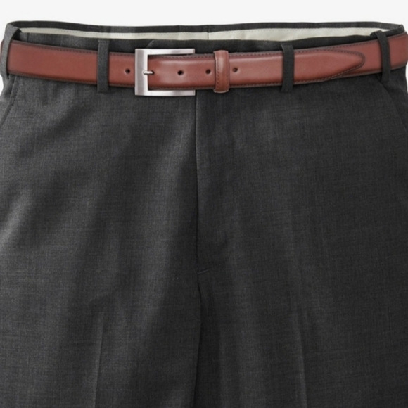 Allen Edmonds set: oxford dress shoes (Size 9A; narrow) and matching belt (34"). - Picture 13 of 14